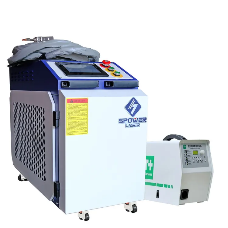 High Speed Industrial 3-in-1 Handheld Fiber Laser Cleaning Machine 1000W/2000W for Stainless Steel with Long Service Life — image 2