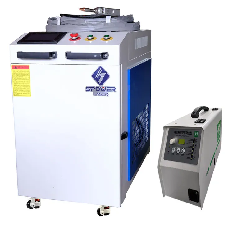 High Speed Industrial 3-in-1 Handheld Fiber Laser Cleaning Machine 1000W/2000W for Stainless Steel with Long Service Life — image 3