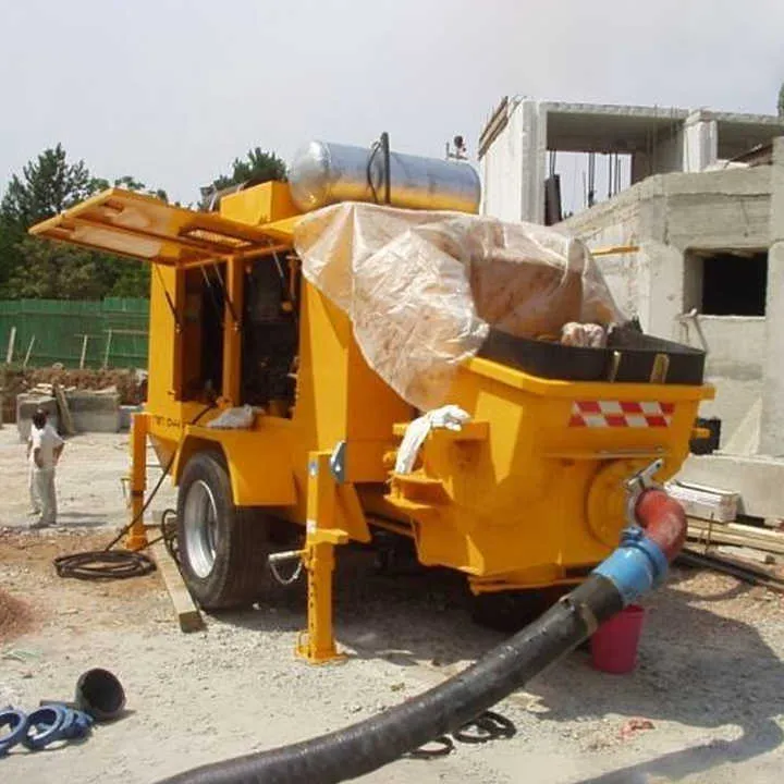Small Concrete Pump Mixer Heavy Duty diesel Engineering & Construction Machinery — image 7