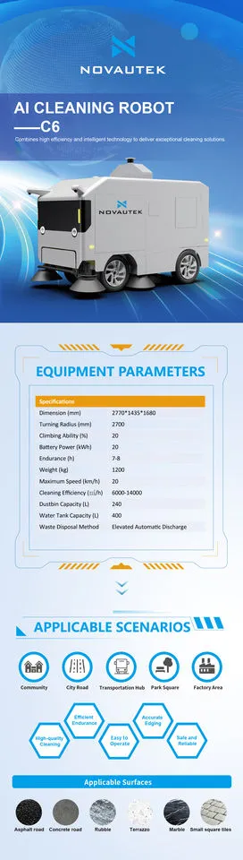 Intelligent Industrial Commercial Multifunctional Cleaning Robot Laser Navigation App-Controlled Auto Charge Elevated Waste — image 6