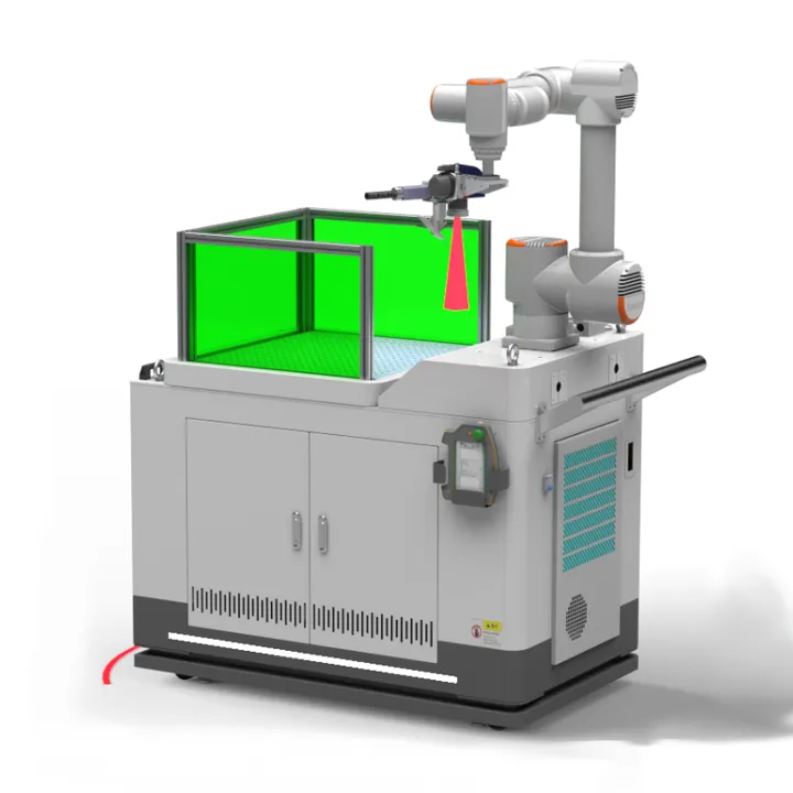 SDQY Six-Axis Intelligent Control Robot Fiber Laser Cleaning Platform for Metal & Stainless Steel — image 3