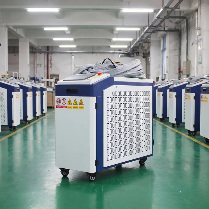 High Efficiency 4 in 1 Laser Welding 1500w 2000w 3000w Fiber Welder Cutting Cleaning Machine for Steel Metal — image 7