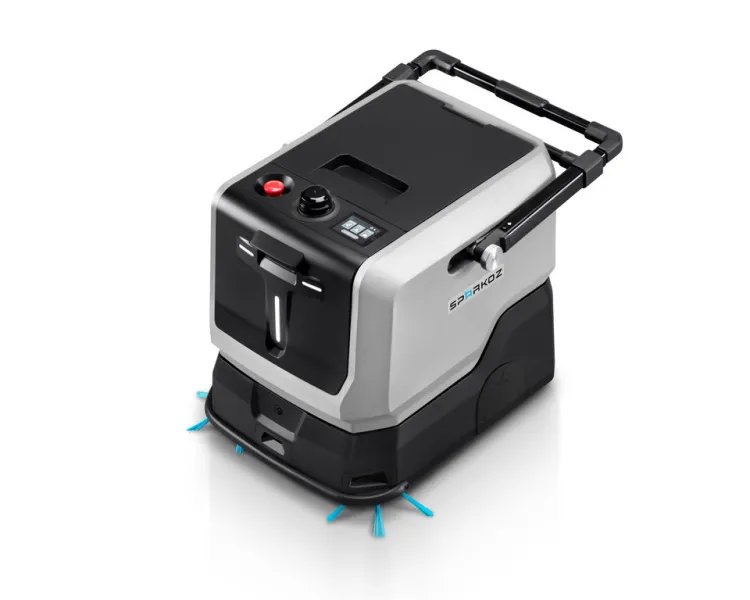Sparkoz TN10 Autonomous Laser Navigation Floor Cleaning Robot for Warehouse Scrubber Sweeper — image 5