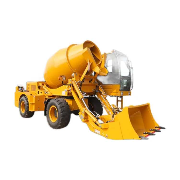 Free Shipping Euro 5 EPA SAAO Manufacturer Self Loading Concrete Mixer Truck for — image 1
