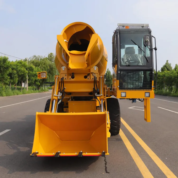 Free Shipping Euro 5 EPA SAAO Manufacturer Self Loading Concrete Mixer Truck for — image 3