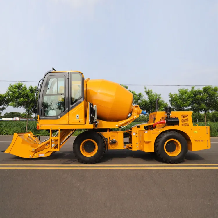 Free Shipping Euro 5 EPA SAAO Manufacturer Self Loading Concrete Mixer Truck for — image 4
