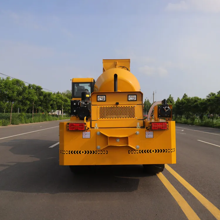 Free Shipping Euro 5 EPA SAAO Manufacturer Self Loading Concrete Mixer Truck for — image 6