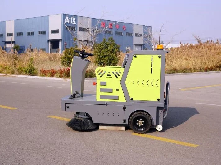 Street Sweeper Machine Road Sweeping Machine with Durable Sweeping Broom for Port and Freight Yard Ground Cleaning — image 6