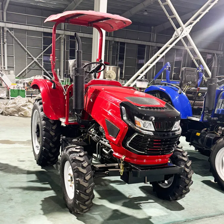 Premium ISO CE Sihuai Motor 100HP 4WD Compact Tractor Agricultural Tractor Tractores Agricolas Greenhouse Use Backhoe Attach — image 4