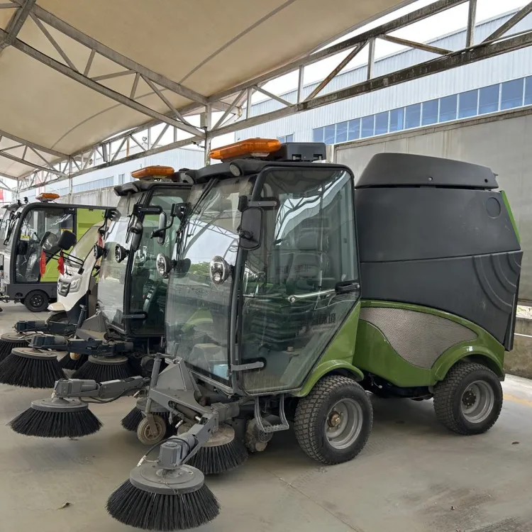 Full Closed Smart Sweeper Robot Industrial High Performance Sweeper Walk Behind — image 2