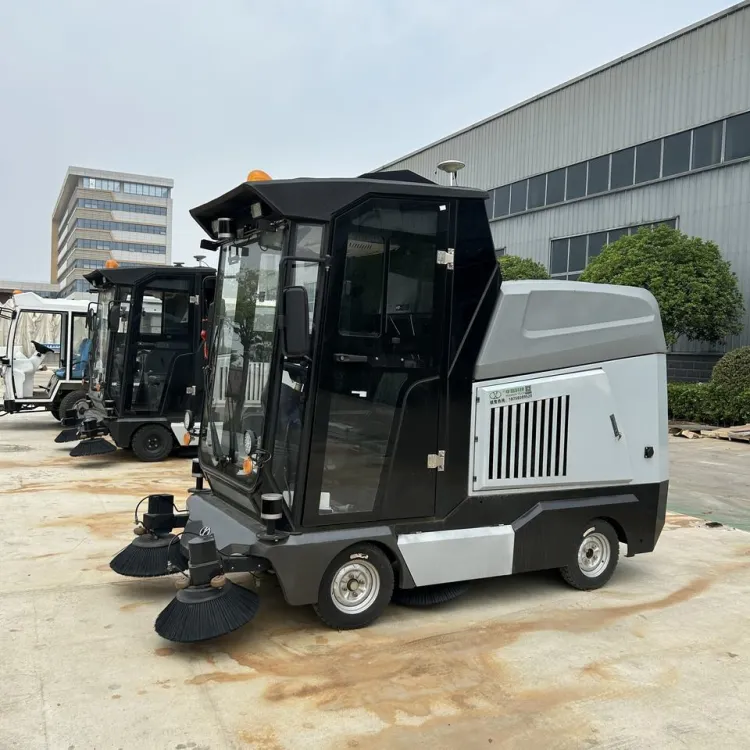 Full Closed Smart Sweeper Robot Industrial High Performance Sweeper Walk Behind — image 3