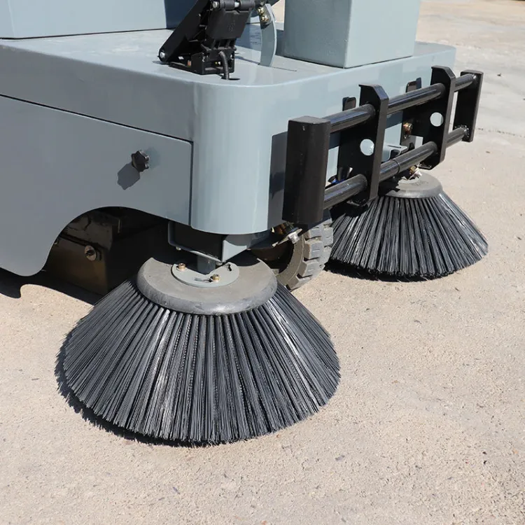 Battery Operated Ride on Vacuum Cleaner Industrial Floor Sweeper Machine for Warehouse Commercial Cleaning — image 4