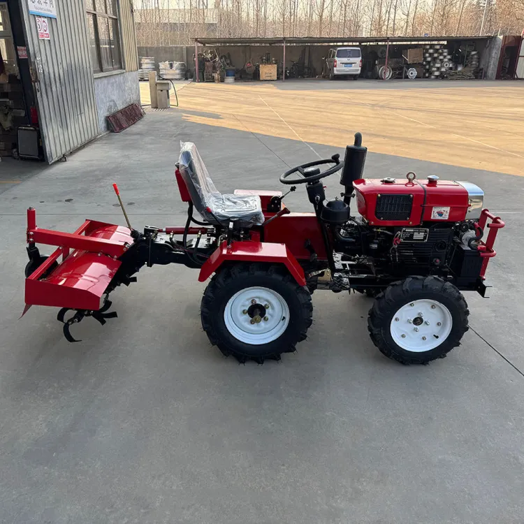 5 in 1 Widely Used Agricultural Machinery 12hp 15hp 18hp Rice Farming Equipment Traktor Wheeled Tractor — image 3