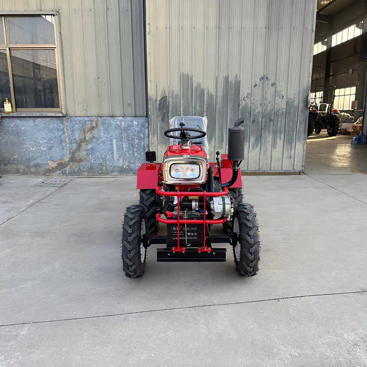 5 in 1 Widely Used Agricultural Machinery 12hp 15hp 18hp Rice Farming Equipment Traktor Wheeled Tractor — image 4