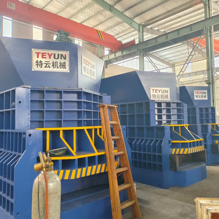 1000UST Container Shear Machine to Cutting Scrap Balers Heavy Metal — image 2