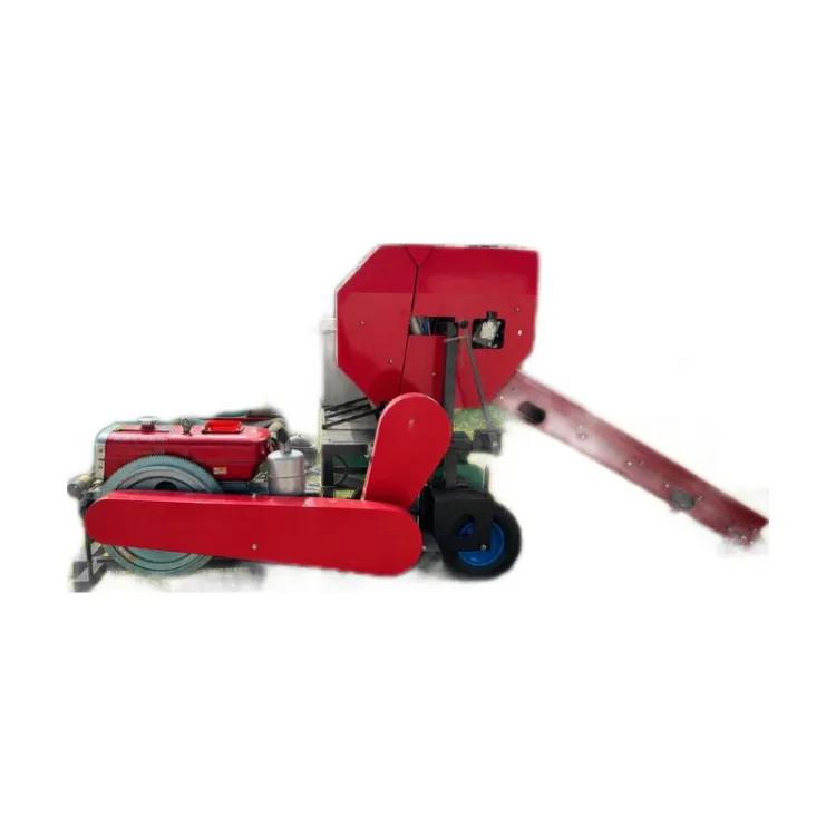 Electric Motor Large Silage Baling Wrapping Machine Unit Straw Film Sealed for Farm Automatic Full High Efficiency — image 1