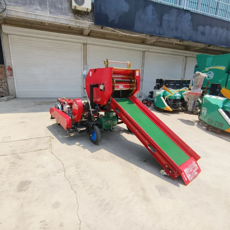 Electric Motor Large Silage Baling Wrapping Machine Unit Straw Film Sealed for Farm Automatic Full High Efficiency — image 2
