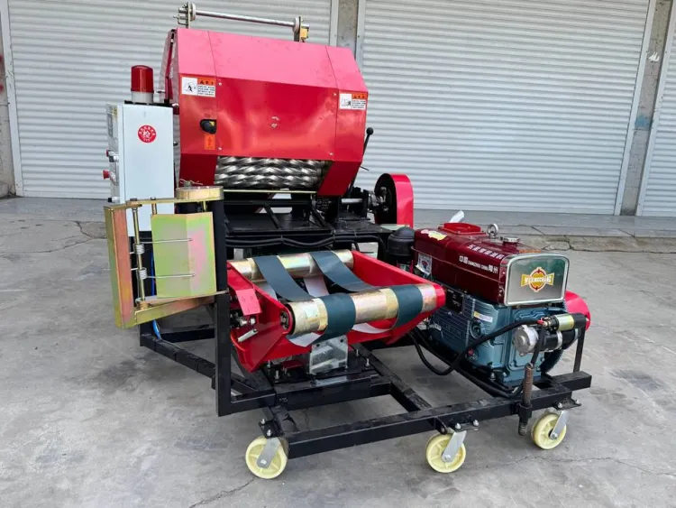 Electric Motor Large Silage Baling Wrapping Machine Unit Straw Film Sealed for Farm Automatic Full High Efficiency — image 5