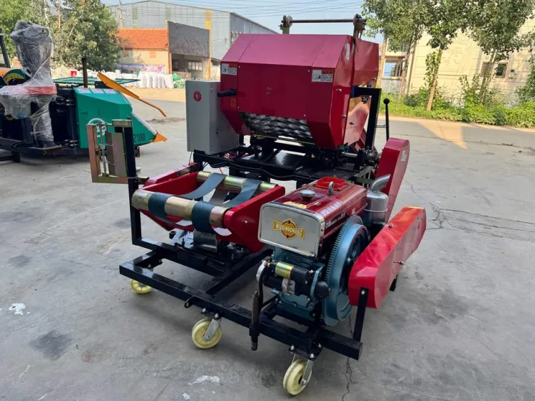 Electric Motor Large Silage Baling Wrapping Machine Unit Straw Film Sealed for Farm Automatic Full High Efficiency — image 6