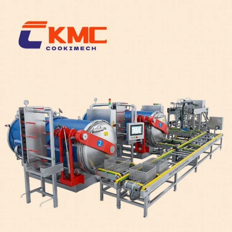 Fully Automatic Ready-to-Eat Vegetable Production Line Includes Intelligent Food Sterilizer for Processing and Packaging — image 1