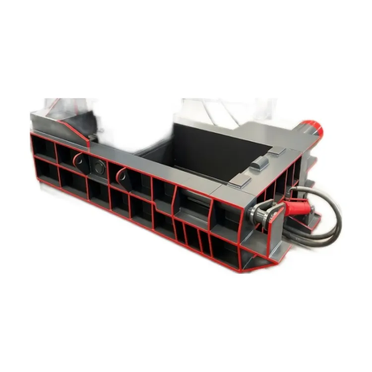 Hydraulic Metal Baler Machine Scrap Metal Compactor with Side Push Out for Aluminum Can Steel Recycling — image 1