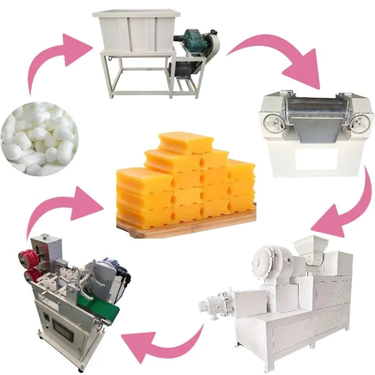 Wellink Customizable Soap Making Machine 500kg/h Solid Soap Line Automatic Soap Plant CE/ISO Certified 3-Year Warranty Easy — image 5