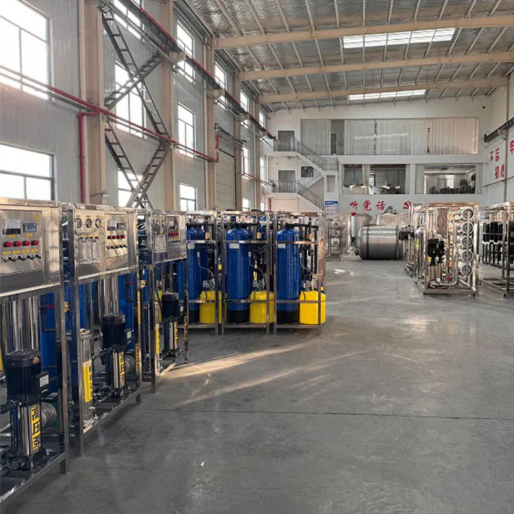Low 1000L/H Industrial RO Water Treatment System FRP Material PLC Auto Control for & Beverage Plant — image 5