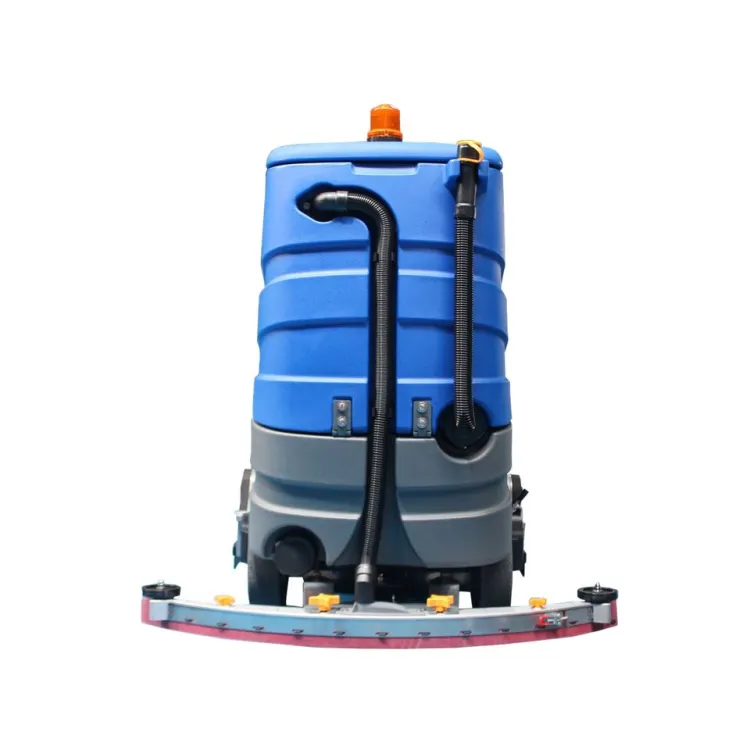 Dual Motor Ride on Sweeper Scrubber Combo Machine High Suction Auto Floor Cleaner — image 5