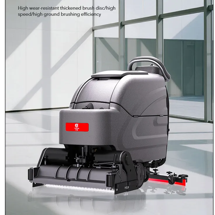 CleanHorse ARES910 Self-propelled Type Wireless Durable Combined Floor Sweeper and Scrubber Machine — image 6