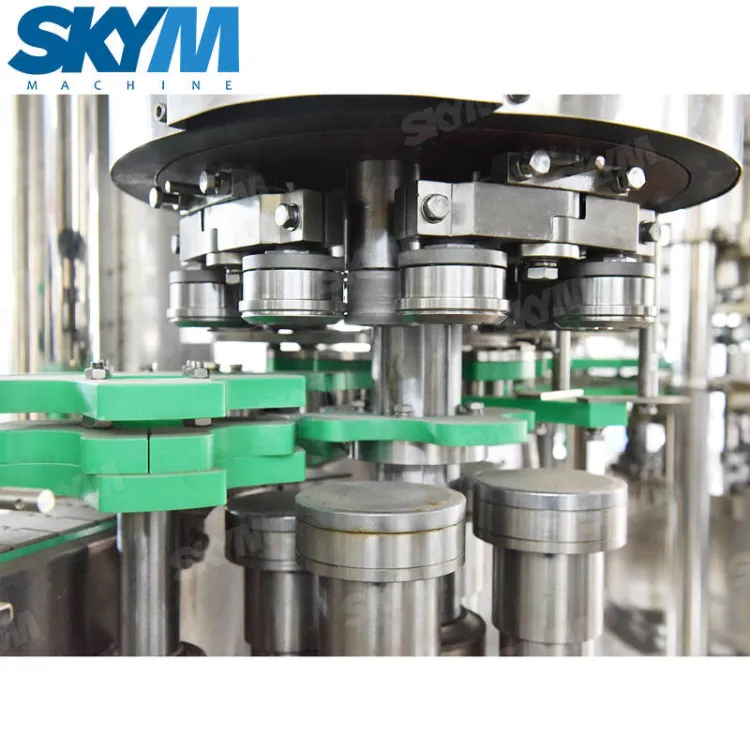 Full-automatic Fruit Juice Soda Drink Aluminum Can Filling Machine for Fruits / for Carbonate — image 3