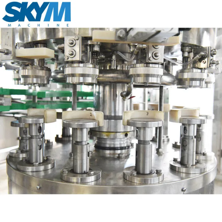 Full-automatic Fruit Juice Soda Drink Aluminum Can Filling Machine for Fruits / for Carbonate — image 4