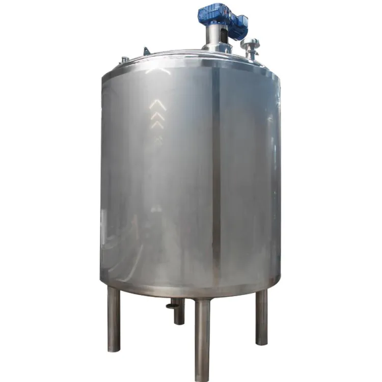 Stainless Steel Sugar Syrup Soft Drink Beverage Juice Mixing tank — image 2