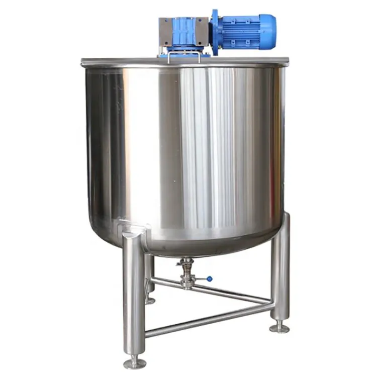 Stainless Steel Sugar Syrup Soft Drink Beverage Juice Mixing tank — image 6