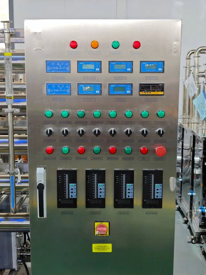The Commercial Reverse Osmosis Water Treatment System for Cosmetic Production Lines Is Made of Stainless Steel — image 6