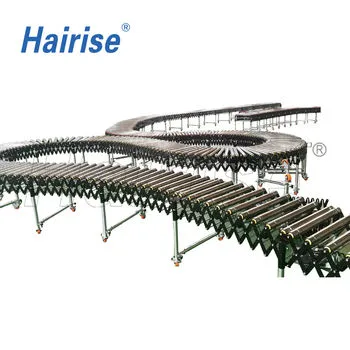 Hairise Manufacturer Extendable Roller Conveyor for Box|Corrugate Paper Delivery Line with Power Durable Motorized Conveyor — image 4