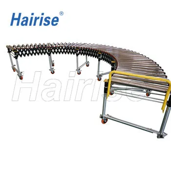 Hairise Manufacturer Extendable Roller Conveyor for Box|Corrugate Paper Delivery Line with Power Durable Motorized Conveyor — image 7