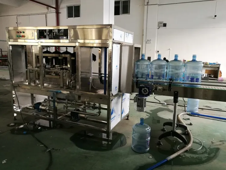 Automatic 600bph 450bph 300BPH 150BPH 100BPH 5 Gallon 19L 20L Water Bottle Filling Machine Production Line Plant — image 3