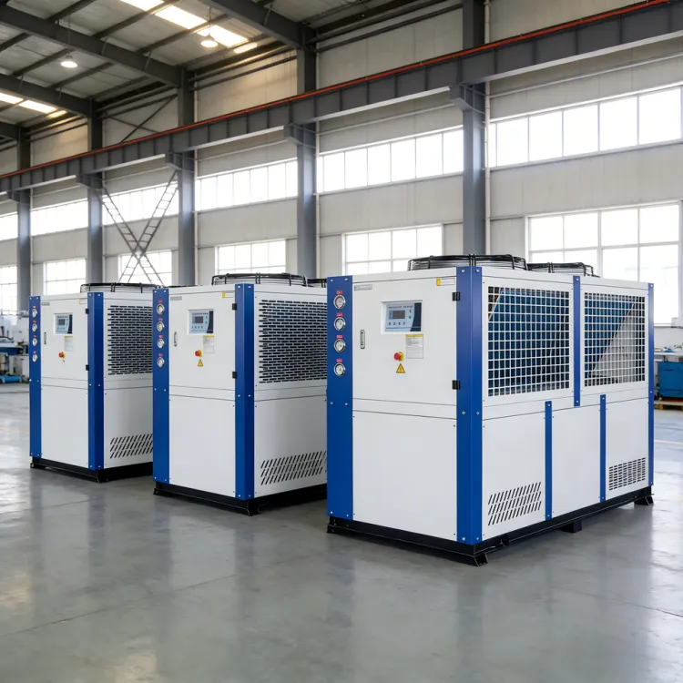 Beverage Cooling System Industrial Water Chiller 15Ton for Juice Production Line — image 4