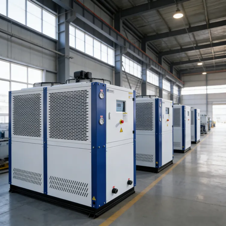 Beverage Cooling System Industrial Water Chiller 15Ton for Juice Production Line — image 5
