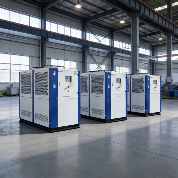 Beverage Cooling System Industrial Water Chiller 15Ton for Juice Production Line — image 6