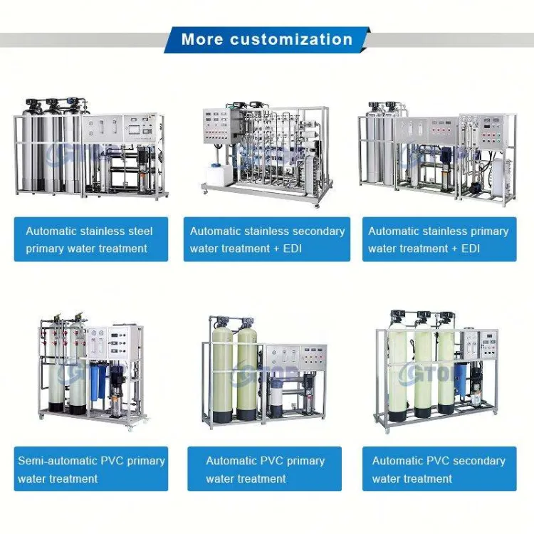Tap Water Processing RO Water Treatment Stainless Steel Filters System Mineral Water Treatment Line — image 4