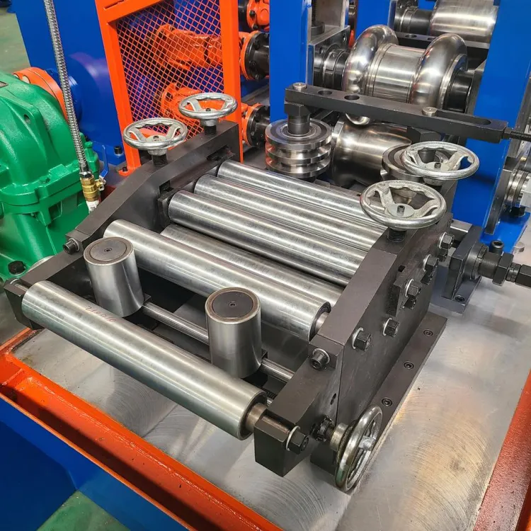 TY60 Black Carbon Steel Tube Production Line Round Square Pipe Making Machine Rectangular ERW Tube Pipe Mill — image 5