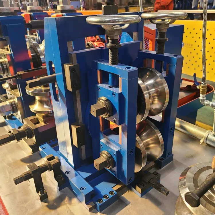 TY60 Black Carbon Steel Tube Production Line Round Square Pipe Making Machine Rectangular ERW Tube Pipe Mill — image 6