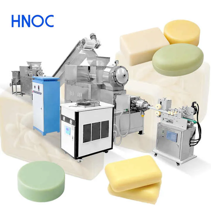 HNOC Full Automatic Hard Laundry Bar Soap Production Line Complete Machine De Fabrication De Savon — image 7