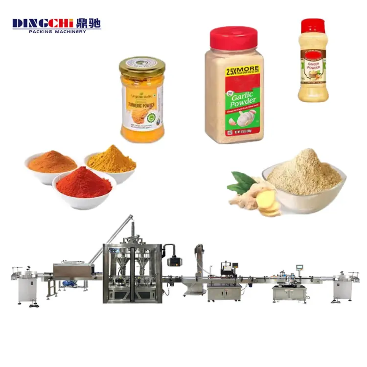 Customized High Precision Fully Automatic Powder Production Line for Spices with Paper Packaging and Filling Process — image 1