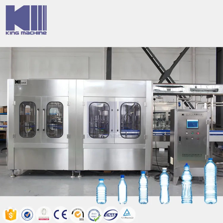 Full Automatic Mineral Water Production Line Water Bottling Filling Machine — image 1