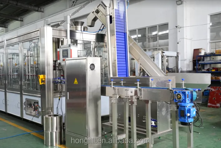 A Complete Set of Mineral Water Production Line, Fully Automatic Pure Water Bottling Machine, 3-in-1 Water Filling Machine — image 7