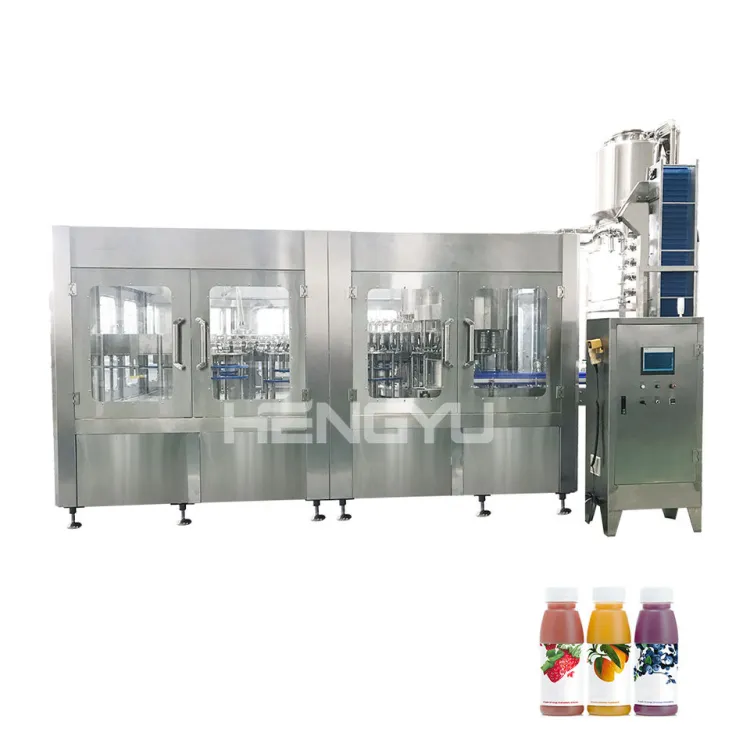 Automatic Liquid Juice Bottle Filling and Capping Machine Complete Production Line for Juice Bottling — image 4
