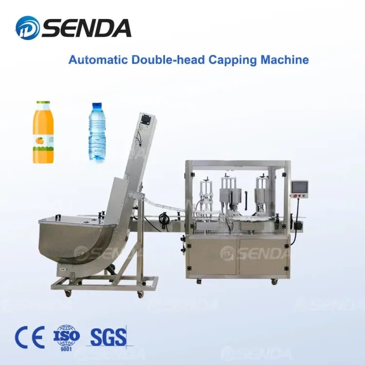 Automatic Water/Oil/Juice/Liquid Detergent Filling and Capping Production Line Bottle Packing Line — image 2