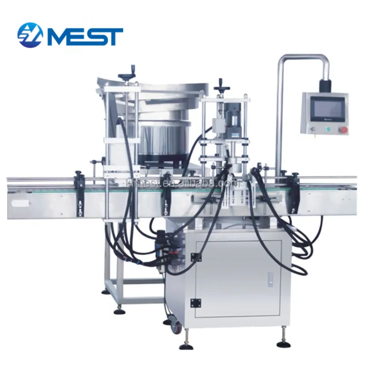 Full-automatic Small Bottle Liquid Fruit Juice Beverage Water Filling Capping Machine Filling Line for Oil and Wine — image 3
